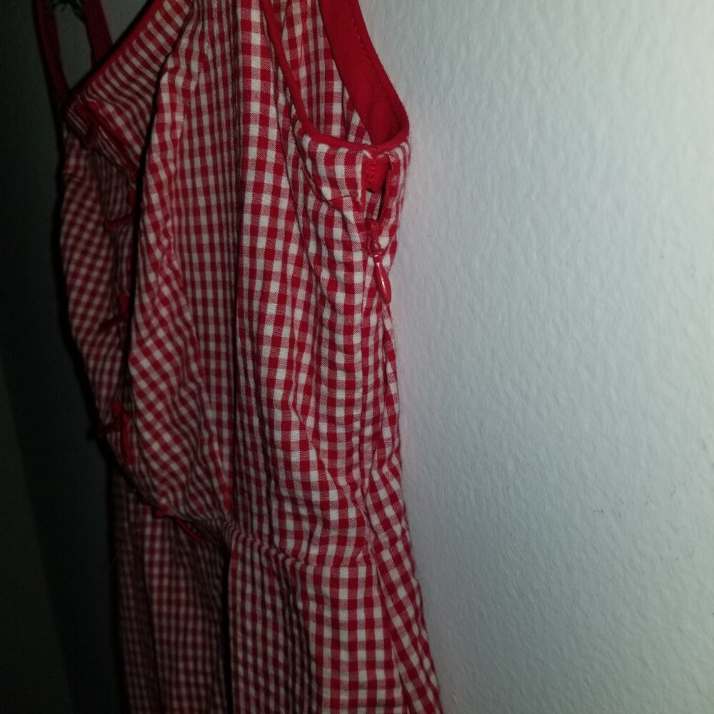 Rachel Zoe Plaid Mid Dress 6 - Picture 5 of 7